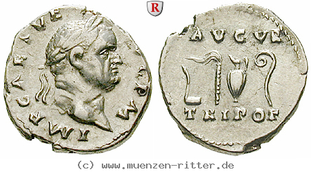 Klicken Sie auf das Bild um es auf Ihrem Rechner zu speichern vespasianus-denar/54929.jpg