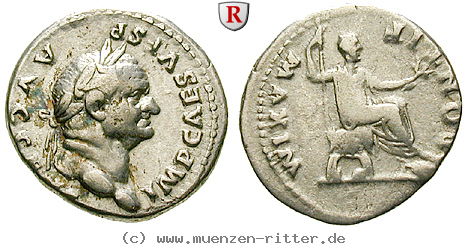 Klicken Sie auf das Bild um es auf Ihrem Rechner zu speichern vespasianus-denar/54930.jpg