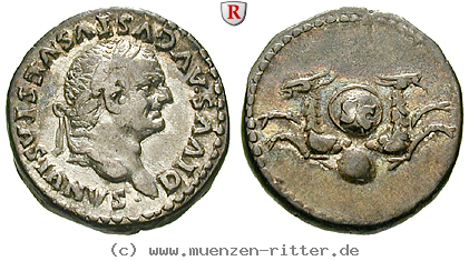 Klicken Sie auf das Bild um es auf Ihrem Rechner zu speichern vespasianus-denar/76935.jpg
