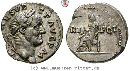Klicken Sie auf das Bild um es auf Ihrem Rechner zu speichern vespasianus-denar/85623.jpg