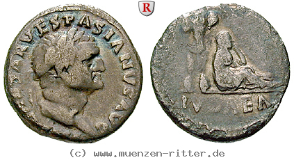 Klicken Sie auf das Bild um es auf Ihrem Rechner zu speichern vespasianus-denar/92819.jpg