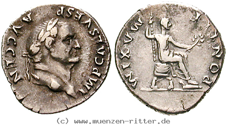 Klicken Sie auf das Bild um es auf Ihrem Rechner zu speichern vespasianus-denar/erom10172.jpg