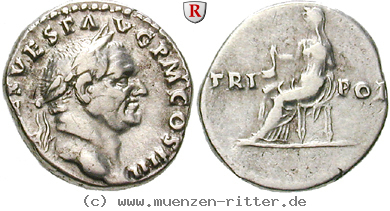 Klicken Sie auf das Bild um es auf Ihrem Rechner zu speichern vespasianus-denar/erom10263.jpg