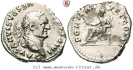 Klicken Sie auf das Bild um es auf Ihrem Rechner zu speichern vespasianus-denar/erom10279.jpg