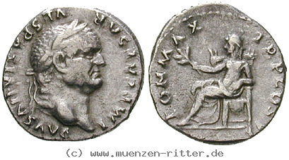 Klicken Sie auf das Bild um es auf Ihrem Rechner zu speichern vespasianus-denar/erom10289.jpg