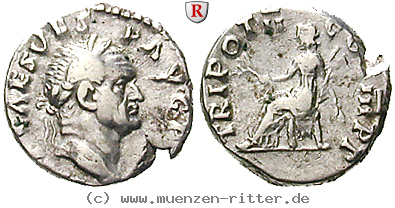 Klicken Sie auf das Bild um es auf Ihrem Rechner zu speichern vespasianus-denar/erom10299.jpg