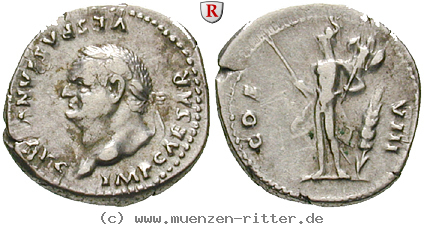 Klicken Sie auf das Bild um es auf Ihrem Rechner zu speichern vespasianus-denar/erom10321.jpg