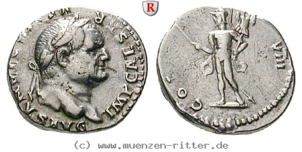 Klicken Sie auf das Bild um es auf Ihrem Rechner zu speichern vespasianus-denar/erom10323.jpg