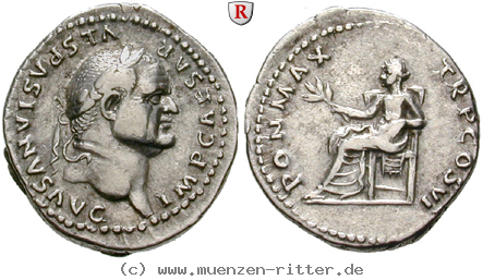Klicken Sie auf das Bild um es auf Ihrem Rechner zu speichern vespasianus-denar/erom9159.jpg
