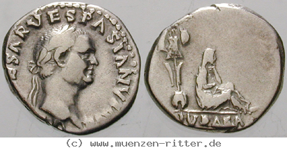 Klicken Sie auf das Bild um es auf Ihrem Rechner zu speichern vespasianus-denar/erom9183.jpg