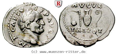 Klicken Sie auf das Bild um es auf Ihrem Rechner zu speichern vespasianus-denar/erom9229.jpg