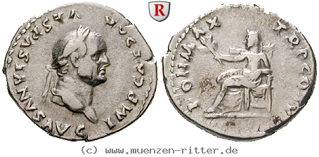 Klicken Sie auf das Bild um es auf Ihrem Rechner zu speichern vespasianus-denar/erom9253.jpg