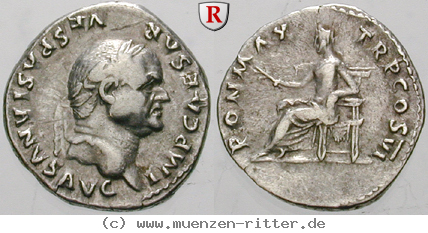 Klicken Sie auf das Bild um es auf Ihrem Rechner zu speichern vespasianus-denar/erom9261.jpg