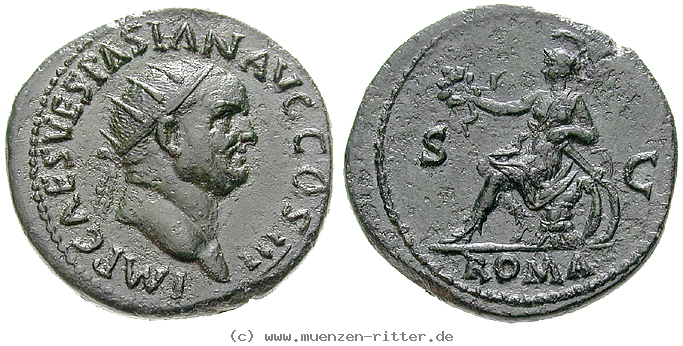 Klicken Sie auf das Bild um es auf Ihrem Rechner zu speichern vespasianus-dupondius/16165.jpg