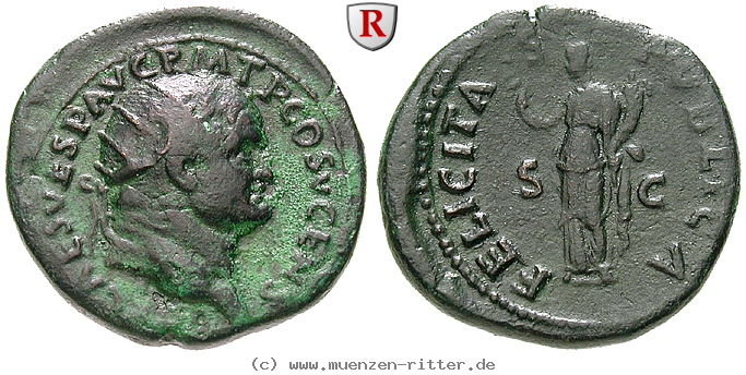 Klicken Sie auf das Bild um es auf Ihrem Rechner zu speichern vespasianus-dupondius/94525.jpg