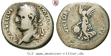 Klicken Sie auf das Bild um es auf Ihrem Rechner zu speichern vitellius-denar/35045.jpg