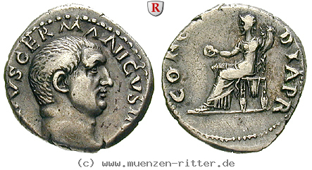Klicken Sie auf das Bild um es auf Ihrem Rechner zu speichern vitellius-denar/88351.jpg