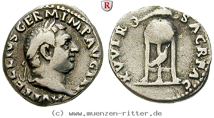 Klicken Sie auf das Bild um es auf Ihrem Rechner zu speichern vitellius-denar/91124.jpg