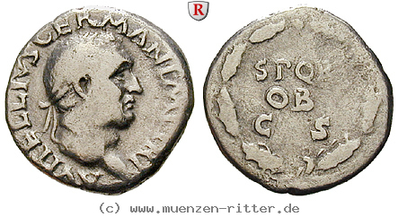 Klicken Sie auf das Bild um es auf Ihrem Rechner zu speichern vitellius-denar/91267.jpg