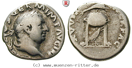 Klicken Sie auf das Bild um es auf Ihrem Rechner zu speichern vitellius-denar/93329.jpg