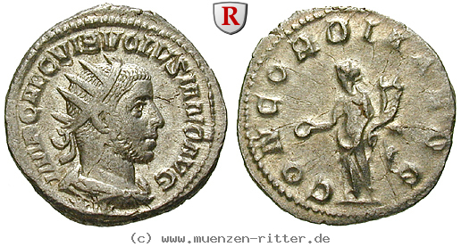 Klicken Sie auf das Bild um es auf Ihrem Rechner zu speichern volusianus-antoninian/103952.jpg