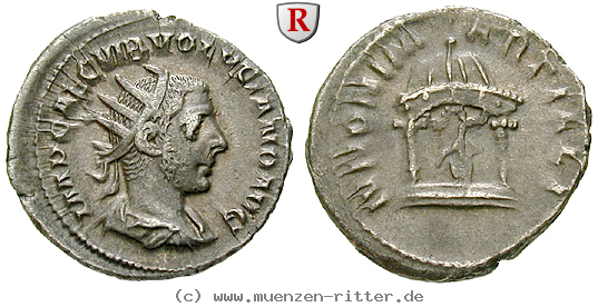 Klicken Sie auf das Bild um es auf Ihrem Rechner zu speichern volusianus-antoninian/50279.jpg
