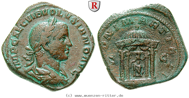 Klicken Sie auf das Bild um es auf Ihrem Rechner zu speichern volusianus-sesterz/50285.jpg