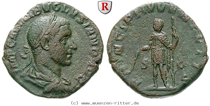 Klicken Sie auf das Bild um es auf Ihrem Rechner zu speichern volusianus-sesterz/66121.jpg