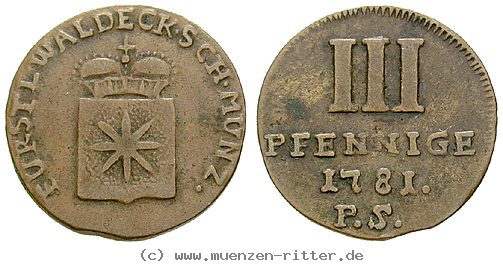 Klicken Sie auf das Bild um es auf Ihrem Rechner zu speichern waldeck-fuerstentum-friedrich-3-pfennig/17470.jpg