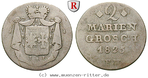 Klicken Sie auf das Bild um es auf Ihrem Rechner zu speichern waldeck-fuerstentum-georg-heinrich-2-mariengroschen/23342.jpg