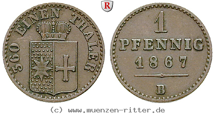 Klicken Sie auf das Bild um es auf Ihrem Rechner zu speichern waldeck-fuerstentum-georg-victor-pfennig/18080.jpg