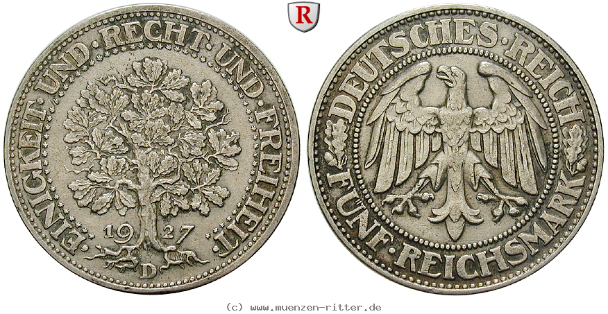 Klicken Sie auf das Bild um es auf Ihrem Rechner zu speichern weimarer-republik-5-reichsmark/71200.jpg