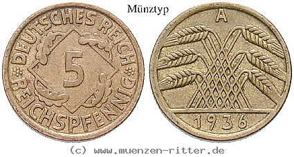 Klicken Sie auf das Bild um es auf Ihrem Rechner zu speichern weimarer-republik-5-reichspfennig/j316.jpg