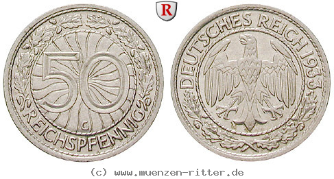 Klicken Sie auf das Bild um es auf Ihrem Rechner zu speichern weimarer-republik-50-reichspfennig/24334.jpg