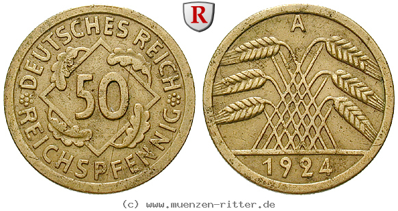 Klicken Sie auf das Bild um es auf Ihrem Rechner zu speichern weimarer-republik-50-reichspfennig/79924.jpg