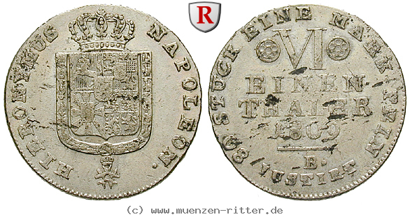 Klicken Sie auf das Bild um es auf Ihrem Rechner zu speichern westfalen-koenigreich-hieronymus-napoleon-1-6-taler/39226.jpg