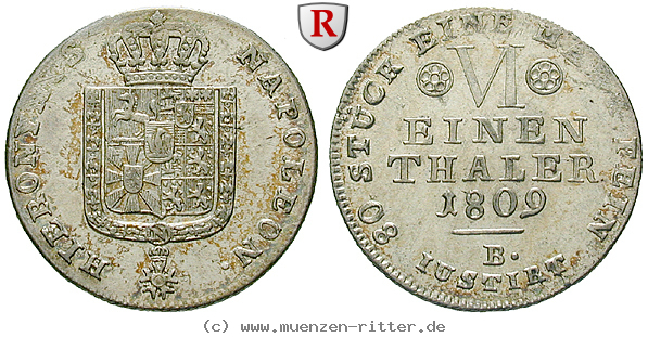 Klicken Sie auf das Bild um es auf Ihrem Rechner zu speichern westfalen-koenigreich-hieronymus-napoleon-1-6-taler/70393.jpg