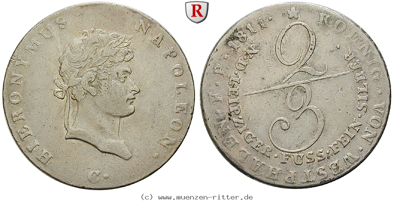 Klicken Sie auf das Bild um es auf Ihrem Rechner zu speichern westfalen-koenigreich-hieronymus-napoleon-2-3-taler/39218.jpg