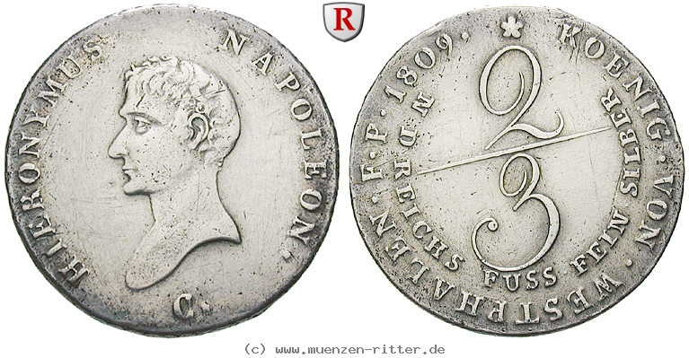 Klicken Sie auf das Bild um es auf Ihrem Rechner zu speichern westfalen-koenigreich-hieronymus-napoleon-2-3-taler/75240.jpg
