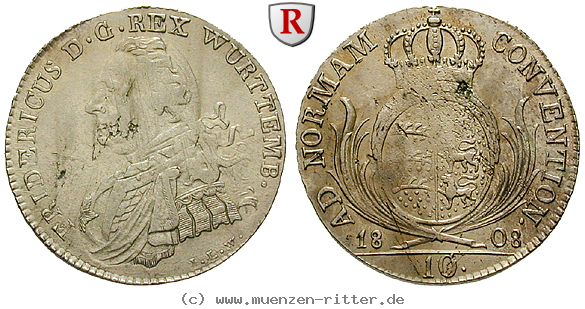 Klicken Sie auf das Bild um es auf Ihrem Rechner zu speichern wuerttemberg-friedrich-i--koenig-10-kreuzer/35369.jpg