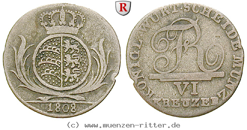 wuerttemberg-friedrich-i--koenig-6-kreuzer/41427.jpg