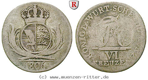 Klicken Sie auf das Bild um es auf Ihrem Rechner zu speichern wuerttemberg-friedrich-ii-6-kreuzer/41429.jpg
