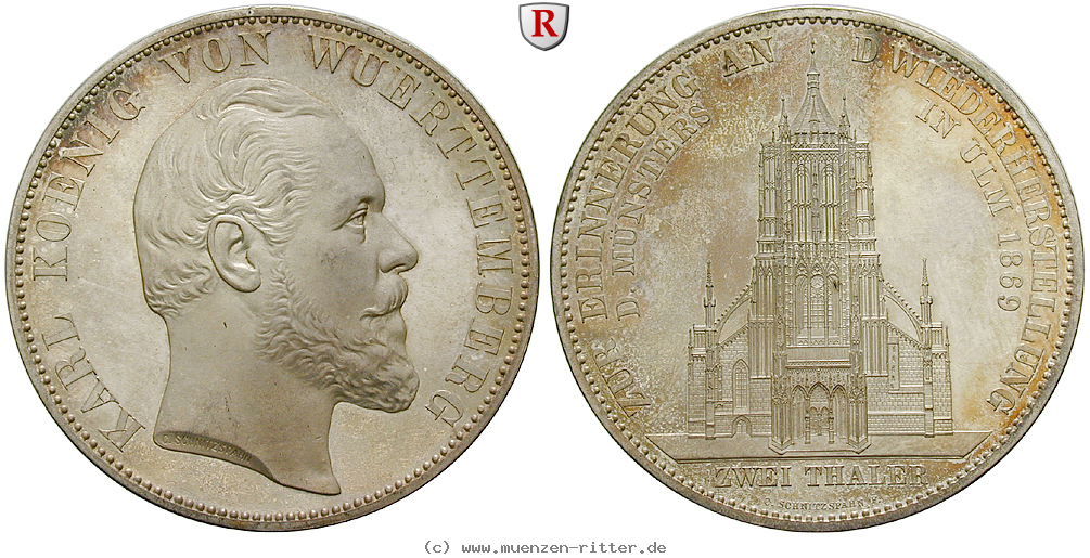 Klicken Sie auf das Bild um es auf Ihrem Rechner zu speichern wuerttemberg-karl-doppeltaler/35380.jpg