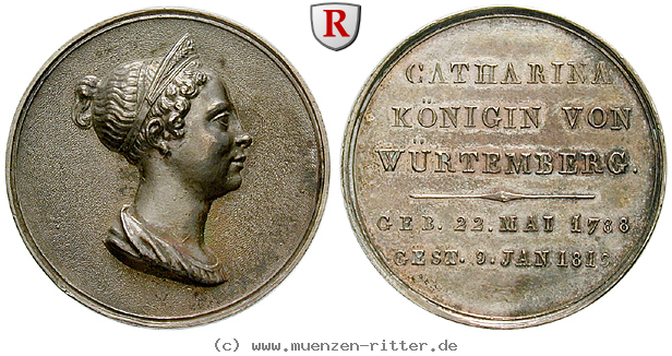 Klicken Sie auf das Bild um es auf Ihrem Rechner zu speichern wuerttemberg-katharina-gattin-wilhelm-i--grossfuerstin-von-russland-silbermedaille/91656.jpg