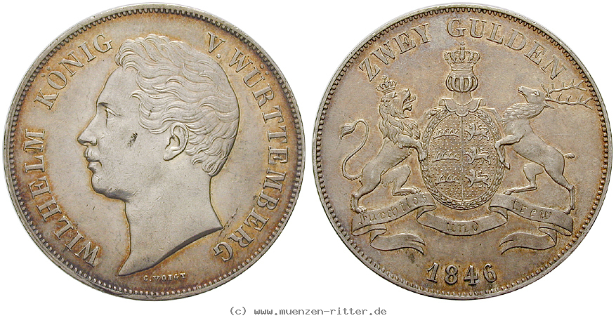 Klicken Sie auf das Bild um es auf Ihrem Rechner zu speichern wuerttemberg-wilhelm-i-doppelgulden/22618.jpg