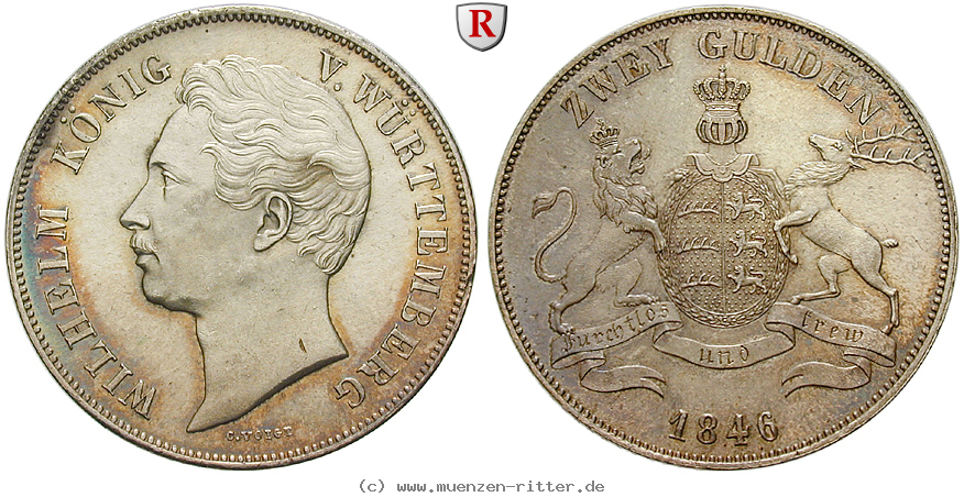 Klicken Sie auf das Bild um es auf Ihrem Rechner zu speichern wuerttemberg-wilhelm-i-doppelgulden/35358.jpg