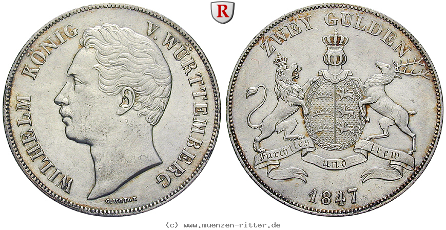 Klicken Sie auf das Bild um es auf Ihrem Rechner zu speichern wuerttemberg-wilhelm-i-doppelgulden/51057.jpg