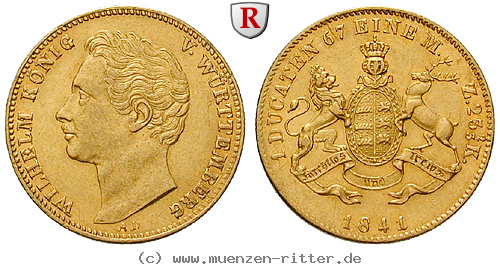 Klicken Sie auf das Bild um es auf Ihrem Rechner zu speichern wuerttemberg-wilhelm-i-dukat/55522.jpg