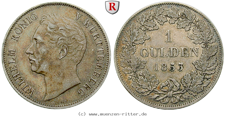 Klicken Sie auf das Bild um es auf Ihrem Rechner zu speichern wuerttemberg-wilhelm-i-gulden/48435.jpg