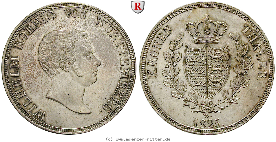 Klicken Sie auf das Bild um es auf Ihrem Rechner zu speichern wuerttemberg-wilhelm-i-kronentaler/92196.jpg